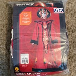 NWT Disney Star Wars Queen Amidala Adult Costume One Size